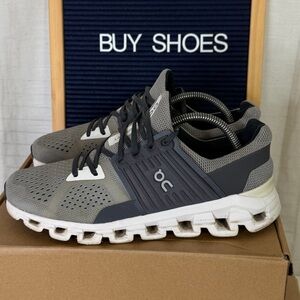 ON Running Shoes Cloudswift Trainers Womens Size 9 Alloy / Eslipse Grey